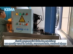 یخ ساز تجاری آب شیرین فلیک یخ ساز کوچک فلیک یخ ساز کارخانه یخ پولکی برای استفاده در هتل