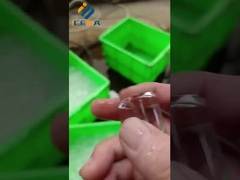 دستگاه بزرگ یخ لوله ای در حال راه اندازی کارخانه