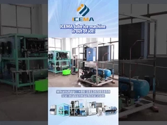 دستگاه یخ لوله ای با کیفیت بالا در حال راه اندازی است