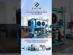 ماشین یخ بلوک داره یخ درست میکنه