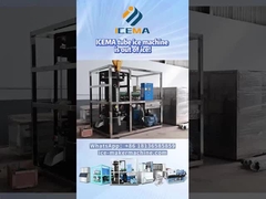 دستگاه یخ لوله ای در وسط توزیع یخ