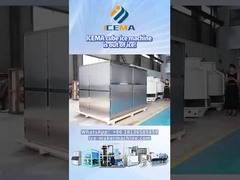 دستگاه یخ مکعب در پاک کردن یخ