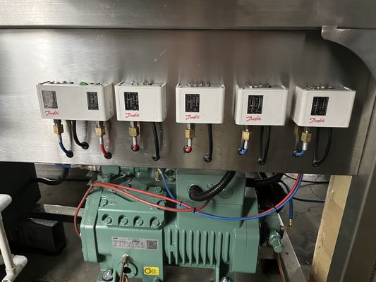 دستگاه مکعب یخ صنعتی 5T/24H فولاد ضد زنگ 304