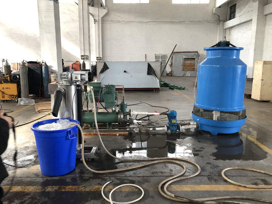 دستگاه یخ ساز 3T/24H دستگاه یخ دوغاب برای غذاهای دریایی
