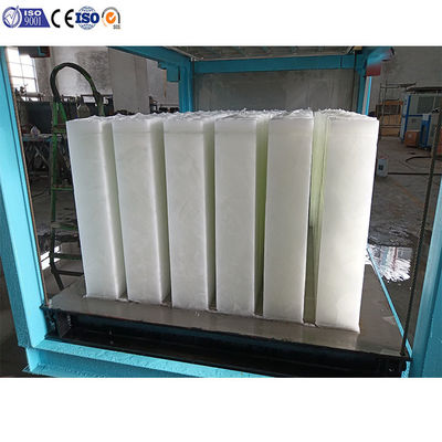 6450*2360*2530mm L*W*H ماشین ساخت بلوک یخ خشک برای ظرفیت روزانه 1-10 تن