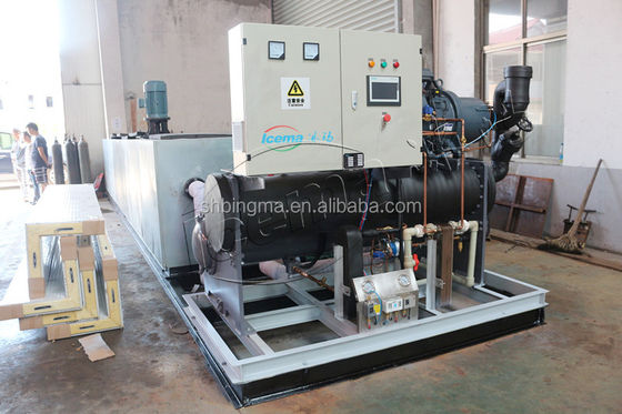 دستگاه یخ ساز بلوک تبرید 10T 380V 3P