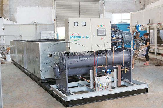 دستگاه یخ ساز بلوک صنعتی CE 15 تن 70.5KW 380V