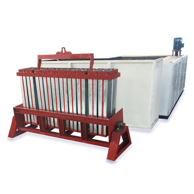دستگاه یخ ساز بلوک تبرید 3T 5T ​​10T Brine 12.37kw
