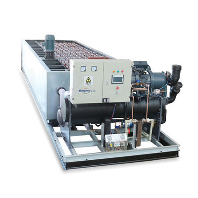 25T/24H آب نمک یخ ساز بلوک خنک کننده آب نمک صنعتی