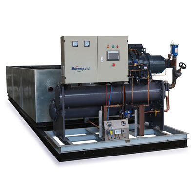 25T/24H آب نمک یخ ساز بلوک خنک کننده آب نمک صنعتی