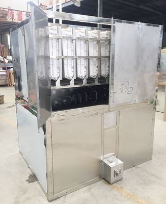 دستگاه یخ ساز اتوماتیک 8T/24h برای کارخانه یخ صنعت نوشیدنی کافی شاپ