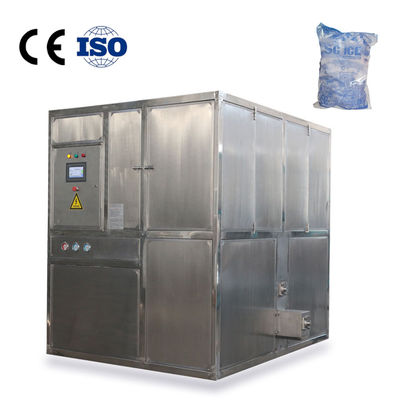 دستگاه یخ ساز صنعتی 3T/24h مکعب یخ بزرگ اتوماتیک برای کافی شاپ / نوشیدنی / صنعت / کارخانه یخ