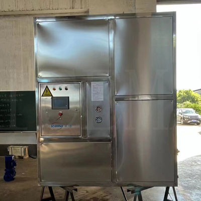 قیمت مناسب دستگاه یخ ساز صنعتی 3T/24h مکعب یخ بزرگ اتوماتیک برای کافی شاپ / نوشیدنی / صنعت / کارخانه یخ آنلاین