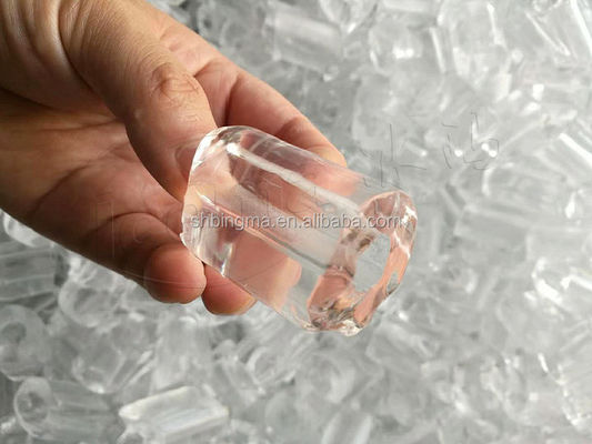 دستگاه یخ لوله ای صنعتی 3T / روز CE سیستم تولید یخ لوله ای تجاری برای نگهداری تازه