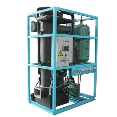 دستگاه یخ لوله ای 20T اتوماتیک برای استفاده تجاری/ کارخانه شیمیایی دستگاه یخ لوله ای با کیفیت بالا