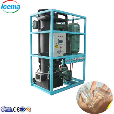 4.6 قدرت نصب شده 22mm * 22mm * 22mm یخ اندازه و 755kg ماشین وزن لوله یخ ماشین