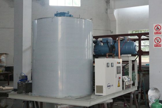 دستگاه یخ پرک صنعتی 300KG-40T دستگاه یخ دانه های برفی برای ماهیگیری غذاهای دریایی تازه