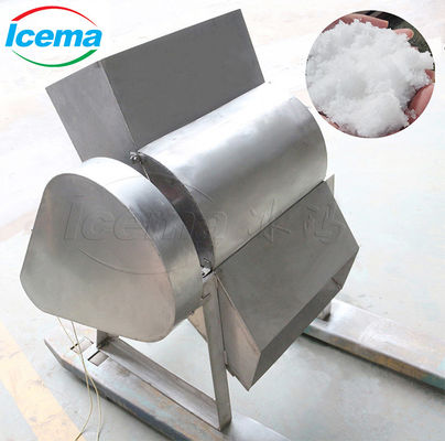 9T/H دستگاه یخ شکن CE ماشین اصلاح یخ از جنس استنلس استیل تجاری