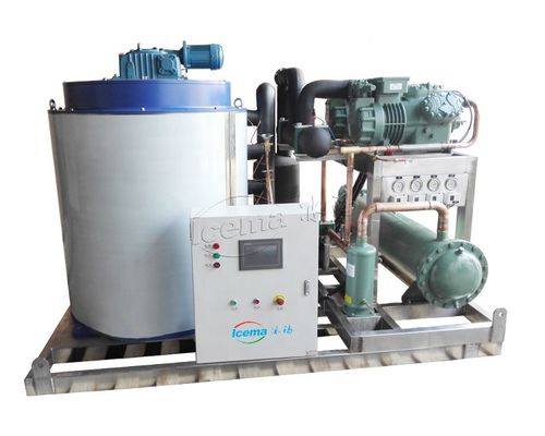 دستگاه یخ 5 تنی تجاری آب دریا 20.5 کیلووات