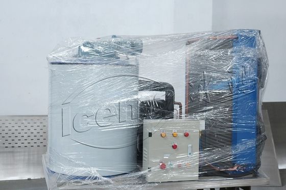 چین 50 تن/روز ماشین یخ یخ یخ کنتینری شده برای خنک کردن با قیمت کارخانه