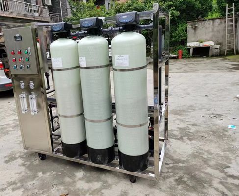 فابریک مستقیم کیفیت بالا 1000L / H دستگاه تصفیه آب تصفیه آب برای ساخت یخ / آب