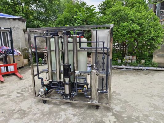 فابریک مستقیم کیفیت بالا 1000L / H دستگاه تصفیه آب تصفیه آب برای ساخت یخ / آب