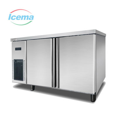 یخچال فولاد ضد زنگ یخچال با سطل درب تنظیم و فن آوری خنک کننده R404A