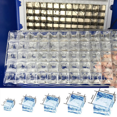 دستگاه تولید یخ صنعتی قابل اعتماد با ظرفیت تولید یخ 40 کیلوگرم در 24 ساعت 430*520*800
