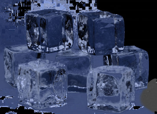 22*22*22mm Ice Cube Size دستگاه یخ مکعب صنعتی با سیستم کنترل میکرو کامپیوتری