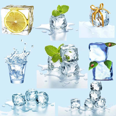 دستگاه DORIN کمپرسور یخ مکعب ساز ایده آل برای مغازه های مواد غذایی و کسب و کارهای کوچک