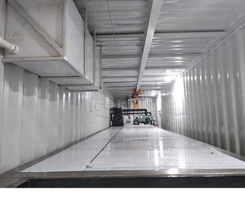 فروشگاه مواد غذایی مخزن صنعتی بلوک یخ ساز یخ وزن 25kg 50kg 100kg مصرف