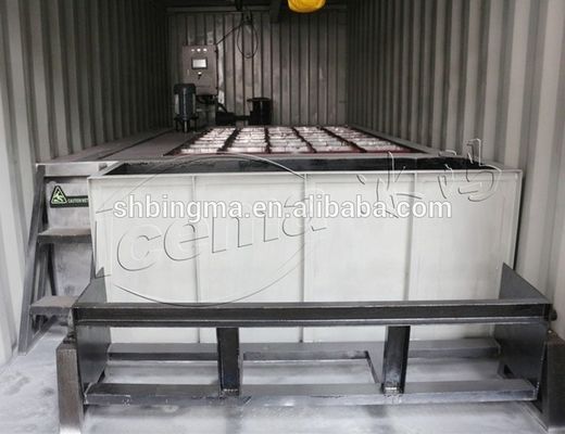 2000 کیلوگرم یخچال خنک کنتینر بلوک برای بهره وری بالا و رقابتی