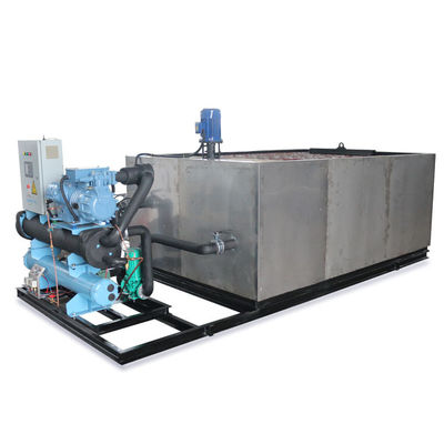19.75KW چند کارکرد 2T 5T 10T 20T بلوک آب نمک یخ کارخانه برای 5000 کیلوگرم تولید یخ