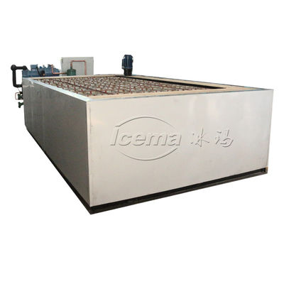 19.75KW چند کارکرد 2T 5T 10T 20T بلوک آب نمک یخ کارخانه برای 5000 کیلوگرم تولید یخ