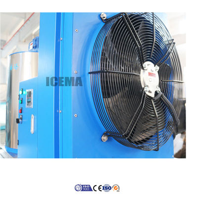 3.6KW صنعت قابل حمل یخ فلک ساز برای ماهی 1T / 2T / 3T / 5T فلک یخ ماشین