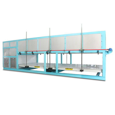 خنک کننده هوا/آب 20 تن ماشین یخ سازی بلوک یخ صنعتی سفارشی 85.5KW