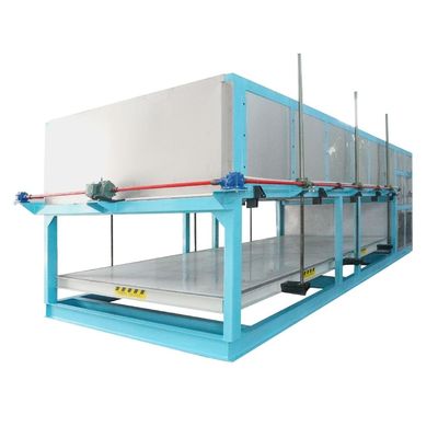 خنک کننده هوا/آب 20 تن ماشین یخ سازی بلوک یخ صنعتی سفارشی 85.5KW