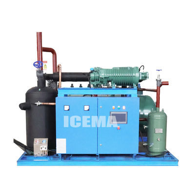 220V/380V ولتاژ نامی فولاد ضد زنگ 20 تن دستگاه یخ لوله ای برای تعمیرات ماشین آلات