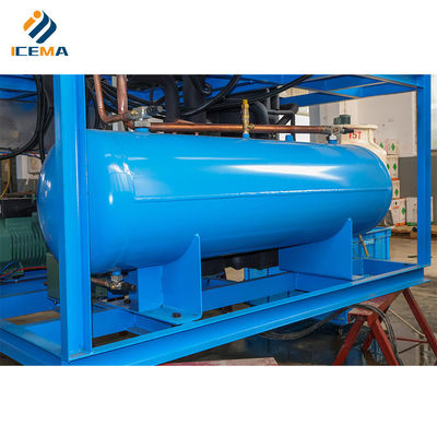 بهترین دستگاه یخ لوله ای ای سی ای ام ای 1T 2T 5T 8T 10T 15T 20T ماشین وزن 755kg BMT10