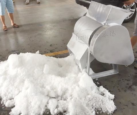 فشرده کننده تازه نگه داشتن Bitzer ICEMA ماشین کوچک یخ برای تولید یخ قابل حمل