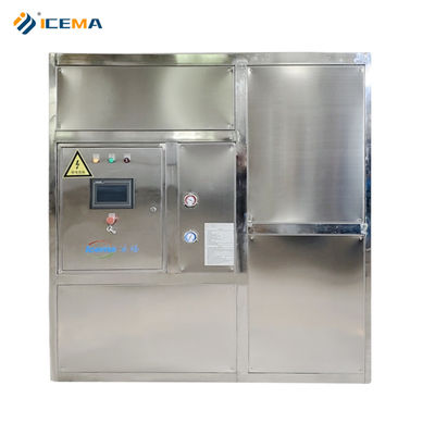 ماشین ساخت یخ اتوماتیک 3T 300KG برای خط تولید یخ کریستال مکعب