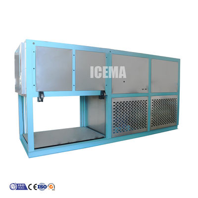 ICEMA اتوماتیک 2T تولید کننده ماشین یخ بلوک برای صنعت دیگر ظرفیت ذخیره یخ