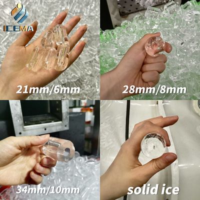 ماشین ساخت یخ لوله ای ICEMA تولید روزانه قابل تنظیم 1T-30T مناسب برای فروش یخچال ها هتل ها می توانند با دستگاه بسته بندی تهیه شوند کیسه های یخ