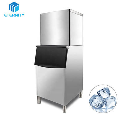 خرید 200 کیلوگرم 300 کیلوگرم 400 کیلوگرم 500 کیلوگرم ICEMA Ice Cube Maker Machine 760*830*1780mm اندازه یخ 22x22x22mm online manufacture