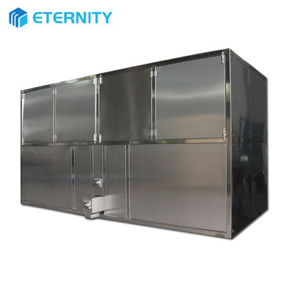 خرید دستگاه سازنده یخ مکعب عایق مواد PU 5000 کیلوگرم در روز برای نیازهای صنعتی online manufacture