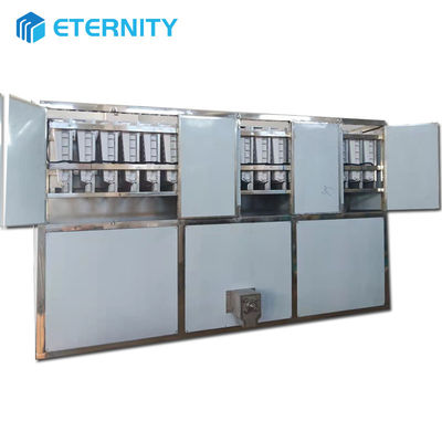 خرید ظرفیت ذخیره یخ 350 کیلوگرم 5T/24H ماشین ساز کیوب یخ صنعتی برای تولید online manufacture