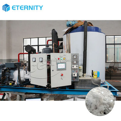 خرید دستگاه یخ پولکی آب شیرین 30 تن 220 ولت اتوماتیک صنعتی online manufacture