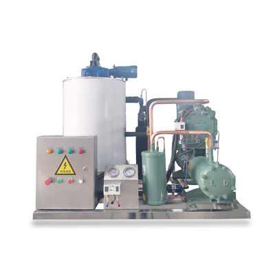 خرید دستگاه یخ پوسته ای آب دریا 1 تن تجاری برای مزرعه ماهی online manufacture