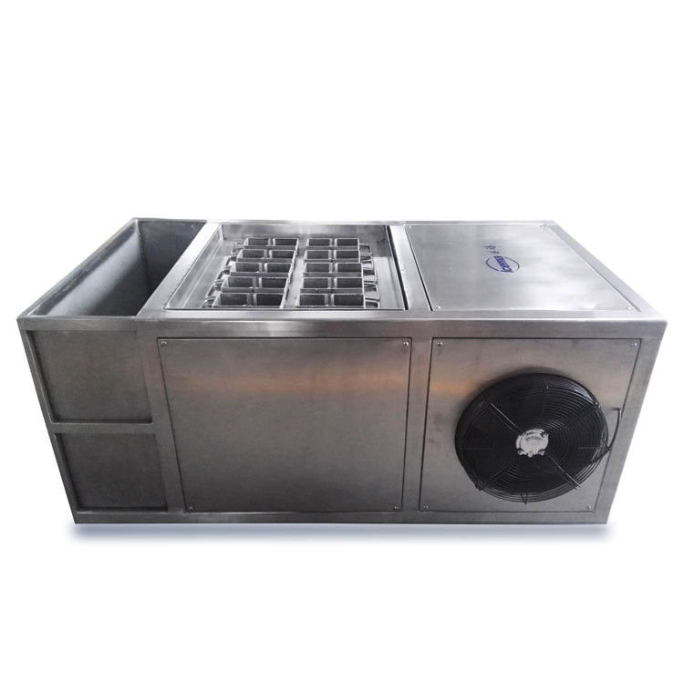 دستگاه یخ سردخانه صنعتی 2T/24H آب نمک برای کارخانه یخ / ذخیره سازی سرد / خنک کننده / تازه