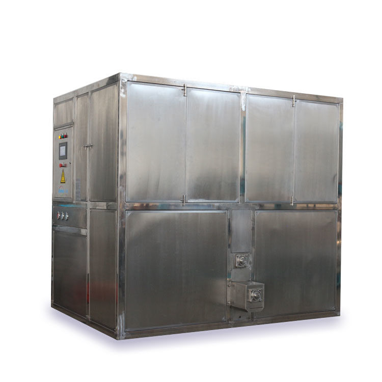 دستگاه یخ ساز اتوماتیک 8T/24h برای کارخانه یخ صنعت نوشیدنی کافی شاپ
